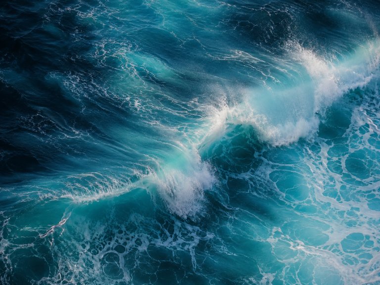 Oceánský cover kolekce Modré tóny