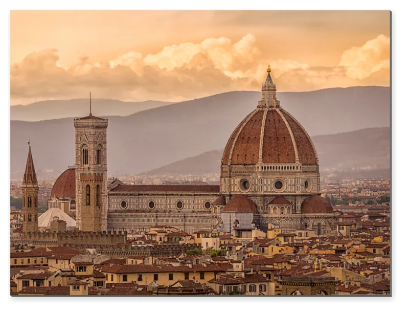 Florencie s katedrálou Santa Maria del Fiore